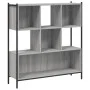 Engineered wood bookshelf in Sonoma gray, 102x28x172 cm by , Bookcases and shelves - Ref: Foro24-3213660, Price: 150,39 €, Di...