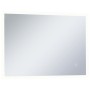 Bathroom wall mirror with LED lights and touch sensor 100x60 cm by vidaXL, Mirrors - Ref: Foro24-144737, Price: 137,65 €, Dis...