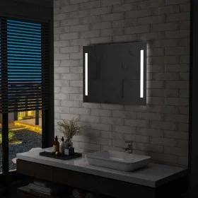 Bathroom wall mirror with LED 80x60 cm by vidaXL, Mirrors - Ref: Foro24-144706, Price: 66,55 €, Discount: %