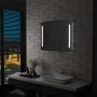 Bathroom wall mirror with LED 80x60 cm by vidaXL, Mirrors - Ref: Foro24-144706, Price: 66,54 €, Discount: %
