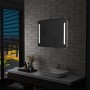 Espejo de pared de baño con LED 80x60 cm de vidaXL, Espejos - Ref: Foro24-144706, Precio: 63,59 €, Descuento: %