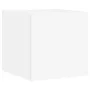 Wall-mounted TV furniture with LED lights, 5 pieces in white. by , TV Furniture - Ref: Foro24-3216860, Price: 178,70 €, Disco...