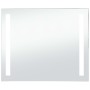 Espejo de pared de baño con LED 80x60 cm de vidaXL, Espejos - Ref: Foro24-144706, Precio: 63,59 €, Descuento: %