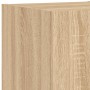 Wand-TV-Möbel mit LED-Lichtern, 3-teilig, Sonoma-Eiche. von , TV-Möbel - Ref: Foro24-3216869, Preis: 147,34 €, Rabatt: %