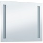 Espejo de pared de baño con LED 80x60 cm de vidaXL, Espejos - Ref: Foro24-144706, Precio: 63,59 €, Descuento: %