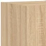 Wand-TV-Möbel mit LED-Lichtern, 4-teilig, Sonoma-Eiche. von , TV-Möbel - Ref: Foro24-3216883, Preis: 167,04 €, Rabatt: %