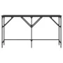 Mesa consola madera de ingeniería negra 140x29x75 cm de , Mesas auxiliares - Ref: Foro24-837757, Precio: 52,95 €, Descuento: %