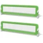 Child bed safety rail 2 pcs green 150x42 cm by vidaXL, Safety railings - Ref: Foro24-276084, Price: 55,55 €, Discount: %