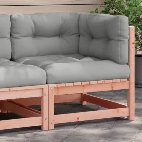 Corner garden sofa with Douglas fir wood cushions by , Modular outdoor sofas - Ref: Foro24-838067, Price: 83,94 €, Discount: %