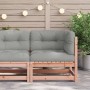 Eck-Gartensofa aus Douglasienholz mit Kissen von , Modulare Sofas für den Außenbereich - Ref: Foro24-838067, Preis: 84,68 €, ...