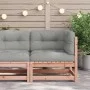 Eck-Gartensofa aus Douglasienholz mit Kissen von , Modulare Sofas für den Außenbereich - Ref: Foro24-838067, Preis: 83,94 €, ...