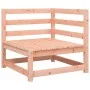 Sofá esquinero de jardín con cojines madera abeto Douglas de , Sofás modulares de exterior - Ref: Foro24-838067, Precio: 83,9...