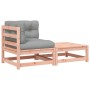 Pferde-Gartensofa mit Kissen und Fußstütze von , Modulare Sofas für den Außenbereich - Ref: Foro24-838115, Preis: 120,54 €, R...