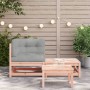 Pferde-Gartensofa mit Kissen und Fußstütze von , Modulare Sofas für den Außenbereich - Ref: Foro24-838115, Preis: 120,54 €, R...