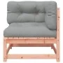 Garden sofa made of rattan with cushions and footrest by , Modular outdoor sofas - Ref: Foro24-838115, Price: 119,50 €, Disco...
