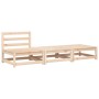 Gartensofa ohne Armlehnen mit Kissen und Fußstützen von , Modulare Sofas für den Außenbereich - Ref: Foro24-838141, Preis: 15...