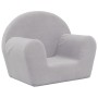 Kindersofa aus weichem Plüsch hellgrau von , Baby- und Kleinkindmöbel - Ref: Foro24-356981, Preis: 42,22 €, Rabatt: %