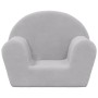 Kindersofa aus weichem Plüsch hellgrau von , Baby- und Kleinkindmöbel - Ref: Foro24-356981, Preis: 42,22 €, Rabatt: %