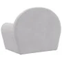 Kindersofa aus weichem Plüsch hellgrau von , Baby- und Kleinkindmöbel - Ref: Foro24-356981, Preis: 41,37 €, Rabatt: %