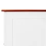 Storage trunk with brown and white acacia wood lid by , Storage trunks - Ref: Foro24-364919, Price: 118,56 €, Discount: %