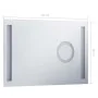 Bathroom wall mirror with LED and touch sensor 100x60 cm by vidaXL, Mirrors - Ref: Foro24-144741, Price: 119,83 €, Discount: %