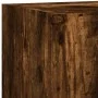 Wand-TV-Möbel mit LED 5 Stück Holzwerkstoff Eiche geräuchert von , TV-Möbel - Ref: Foro24-3216829, Preis: 178,79 €, Rabatt: %