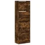 Schuhschrank 4 Schubladen klappbar Räuchereiche 60x34x187,5cm von , Schuhregale und Schuhorganisatoren - Ref: Foro24-3214375,...