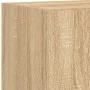 Muebles TV pared con LED 6 pzas madera ingeniería roble Sonoma de , Muebles TV - Ref: Foro24-3216834, Precio: 219,83 €, Descu...