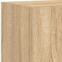 Wand-TV-Möbel mit LED 6 Stück Holzwerkstoff Sonoma Eiche von , TV-Möbel - Ref: Foro24-3216834, Preis: 222,63 €, Rabatt: %