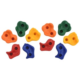 Piedras de escalada 10 unidades PE multicolor