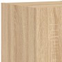 Wand-TV-Möbel mit LED 4 Stück Holzwerkstoff Sonoma Eiche von , TV-Möbel - Ref: Foro24-3216848, Preis: 188,41 €, Rabatt: %