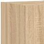 TV-Wandmöbel mit LED-Beleuchtung, 6-teilig, aus Eichenholz in Sonoma-Eiche-Optik. von , TV-Möbel - Ref: Foro24-3216855, Preis...