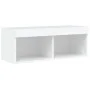 Wand-TV-Möbel mit LED 4 Stk. Holzwerkstoff weiß von , TV-Möbel - Ref: Foro24-3216654, Preis: 195,34 €, Rabatt: %
