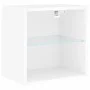 Wand-TV-Möbel mit LED 8 Stk. Holzwerkstoff weiß von , TV-Möbel - Ref: Foro24-3216668, Preis: 216,41 €, Rabatt: %
