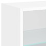 Muebles de TV de pared con LED 8 pzas madera ingeniería blanco de , Muebles TV - Ref: Foro24-3216668, Precio: 225,53 €, Descu...