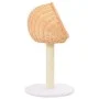 Rascador para gatos con poste de sisal madera natural de sauce de vidaXL, Mobiliario para gatos - Ref: Foro24-170726, Precio:...