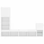 Wand-TV-Möbel mit LED 4 Stk. Holzwerkstoff weiß von , TV-Möbel - Ref: Foro24-3216661, Preis: 171,30 €, Rabatt: %