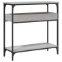 Sonoma Regal Konsolentisch aus grauem Holzwerkstoff 75x29x75 cm von , Seitentische - Ref: Foro24-837715, Preis: 48,62 €, Raba...