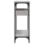 Console table with Sonoma grey engineered wood shelf 100x29x75 cm by , Side tables - Ref: Foro24-837720, Price: 58,79 €, Disc...