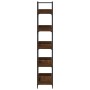 Bücherregal 5 Regale Technisches Holz braun 100x33x180,5 cm von , Bücherregale und Regale - Ref: Foro24-837701, Preis: 103,18...