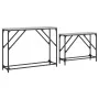 Stackable console tables, set of 2, engineered wood, Sonoma gray. by , Side tables - Ref: Foro24-837805, Price: 52,79 €, Disc...