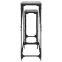 Stackable console tables, set of 2, engineered wood, Sonoma gray. by , Side tables - Ref: Foro24-837805, Price: 52,79 €, Disc...