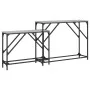 Stackable console tables, set of 2, engineered wood, Sonoma gray. by , Side tables - Ref: Foro24-837805, Price: 52,79 €, Disc...