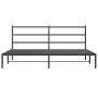 Bettgestell mit schwarzem Metallkopfteil 180x200 cm von , Betten und Lattenroste - Ref: Foro24-355369, Preis: 103,53 €, Rabat...