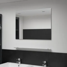 Wall mirror with tempered glass shelf 80x60 cm by vidaXL, Mirrors - Ref: Foro24-249442, Price: 45,82 €, Discount: %