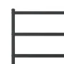 Bed frame with headboard and black metal footboard 140x190cm by , Beds and slatted bases - Ref: Foro24-355383, Price: 86,94 €...