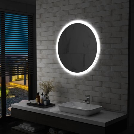 Bathroom mirror with LED 80 cm by vidaXL, Mirrors - Ref: Foro24-144725, Price: 137,40 €, Discount: %