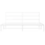 Bettgestell aus Metall mit weißem Kopfteil 180x200 cm von , Betten und Lattenroste - Ref: Foro24-355418, Preis: 98,26 €, Raba...