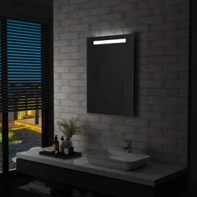 Badezimmer-Wandspiegel mit LED 60x80 cm von vidaXL, Spiegel - Ref: Foro24-144709, Preis: 69,53 €, Rabatt: %