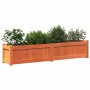 Jardineras de exterior 2 uds madera maciza de pino marrón cera de , Maceteros y jardineras - Ref: Foro24-837479, Precio: 182,...